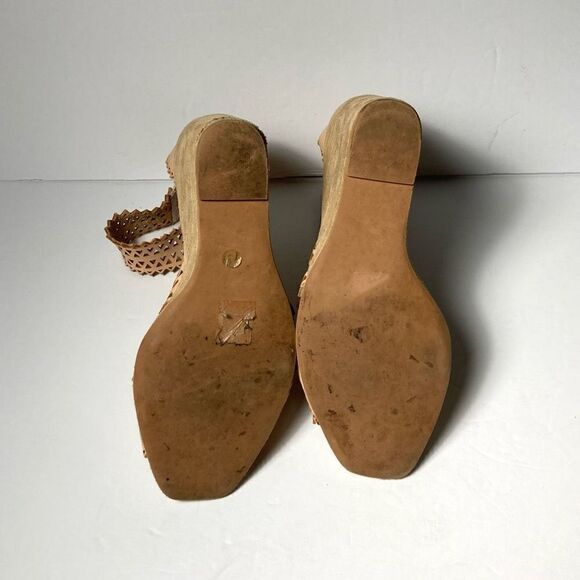 Jeffery Campbell Besante Strappy Wedges Size 7.5 - Picture 2 of 8